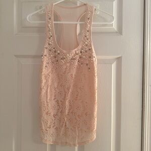 Brand new top with pearl dazzles